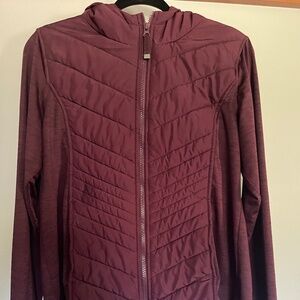 Maroon spring jacket